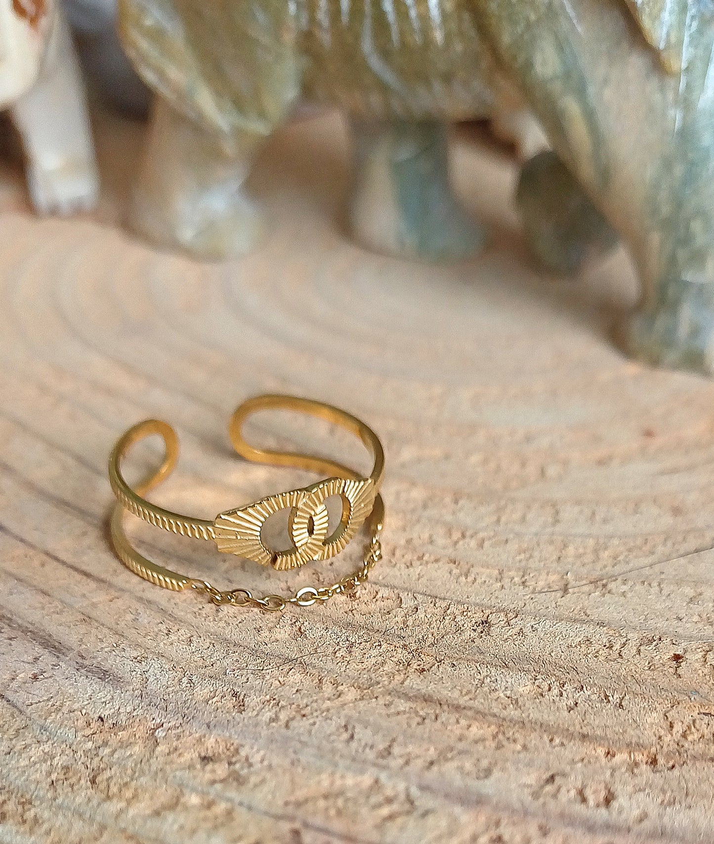 Bague Me&you Doré