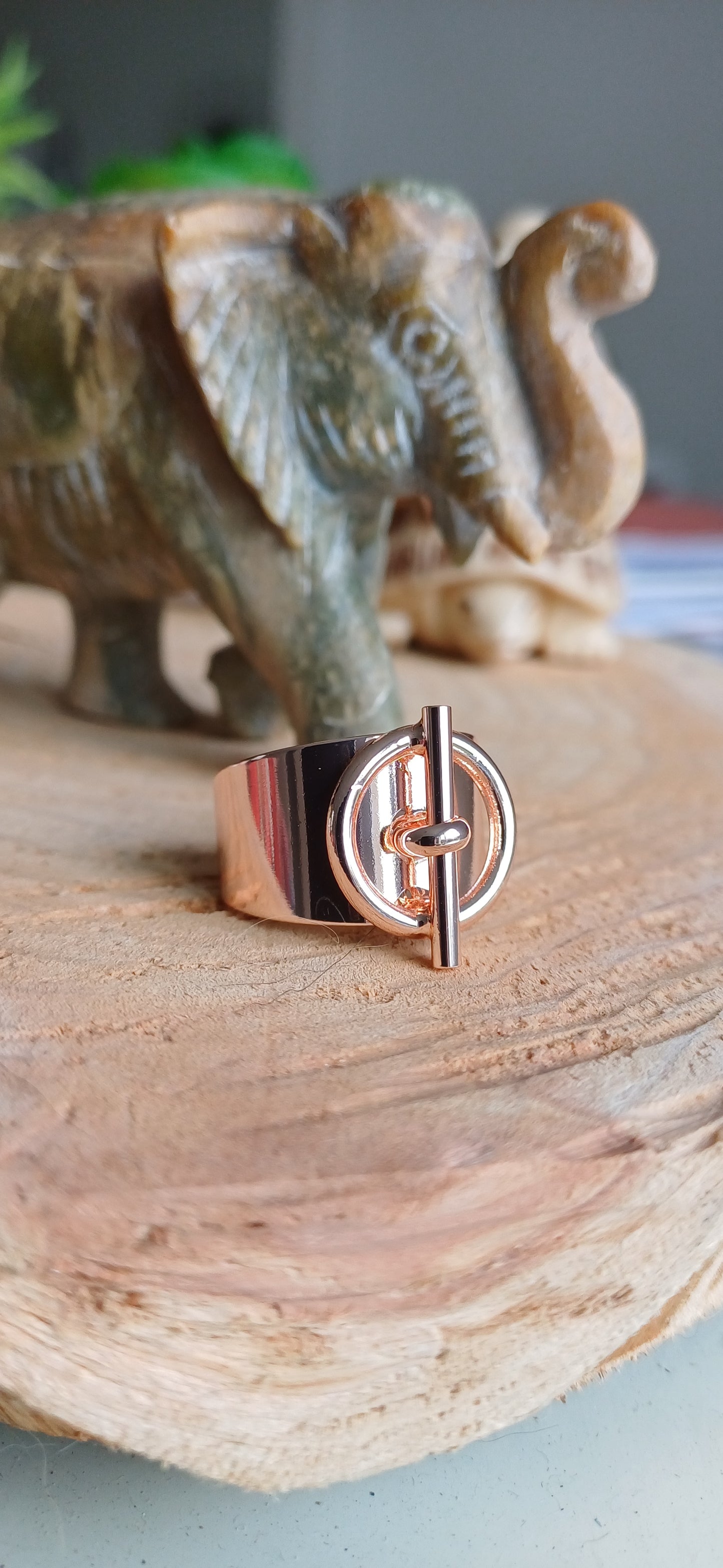 Bague Mona Lisa Gold, Argenté, Rose