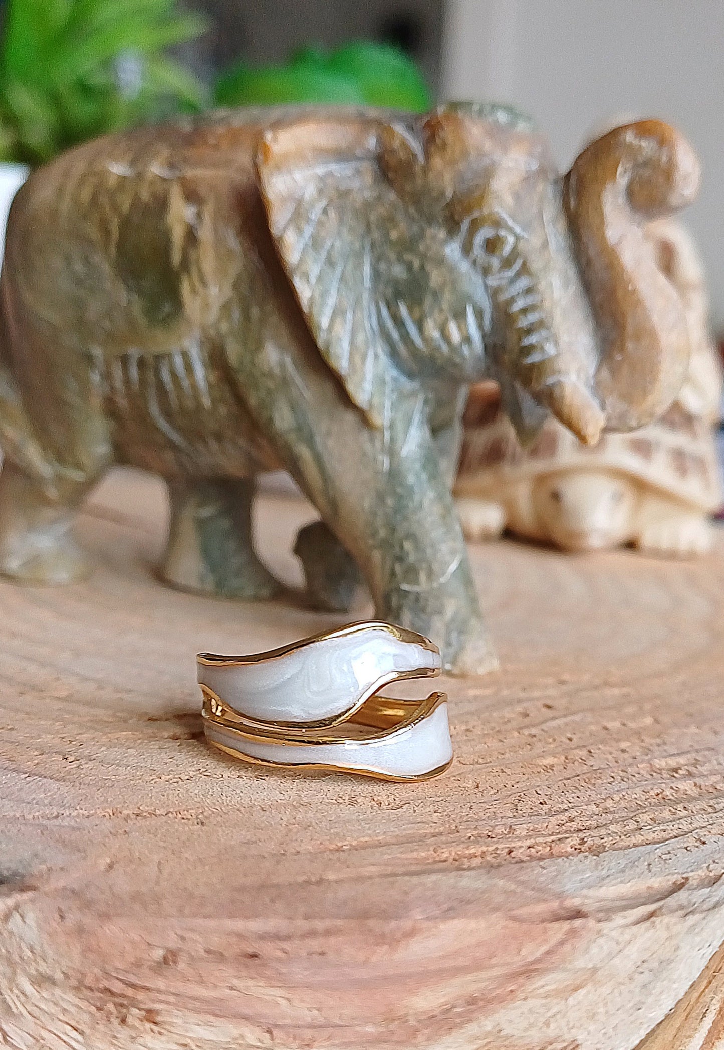 Bague Lisa Noir ou Blanche