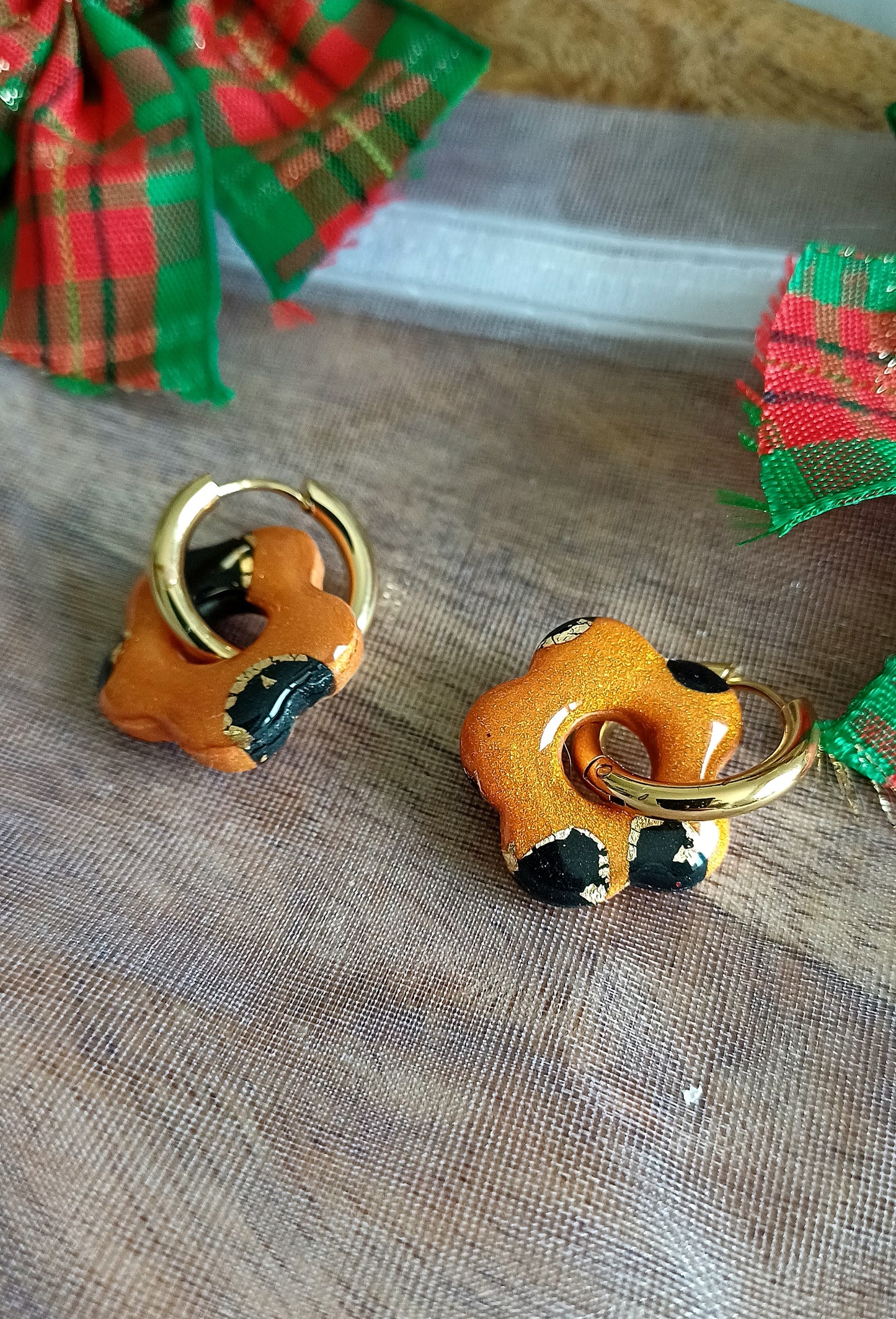 Boucles d'oreilles "Ptites Inaya" Cuivré