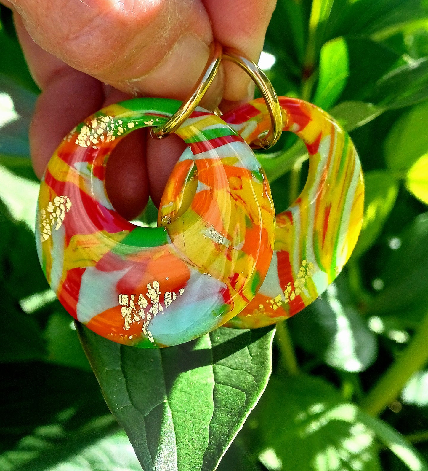 Boucles d'oreilles SUN