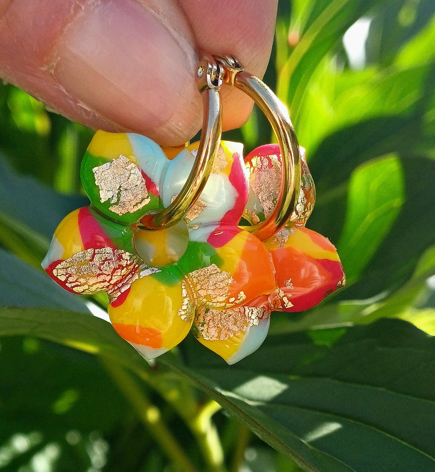 Boucles d'oreilles SUN