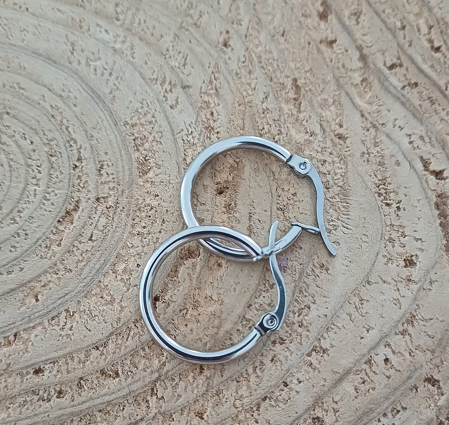 Créoles Argentés 1,9 cm