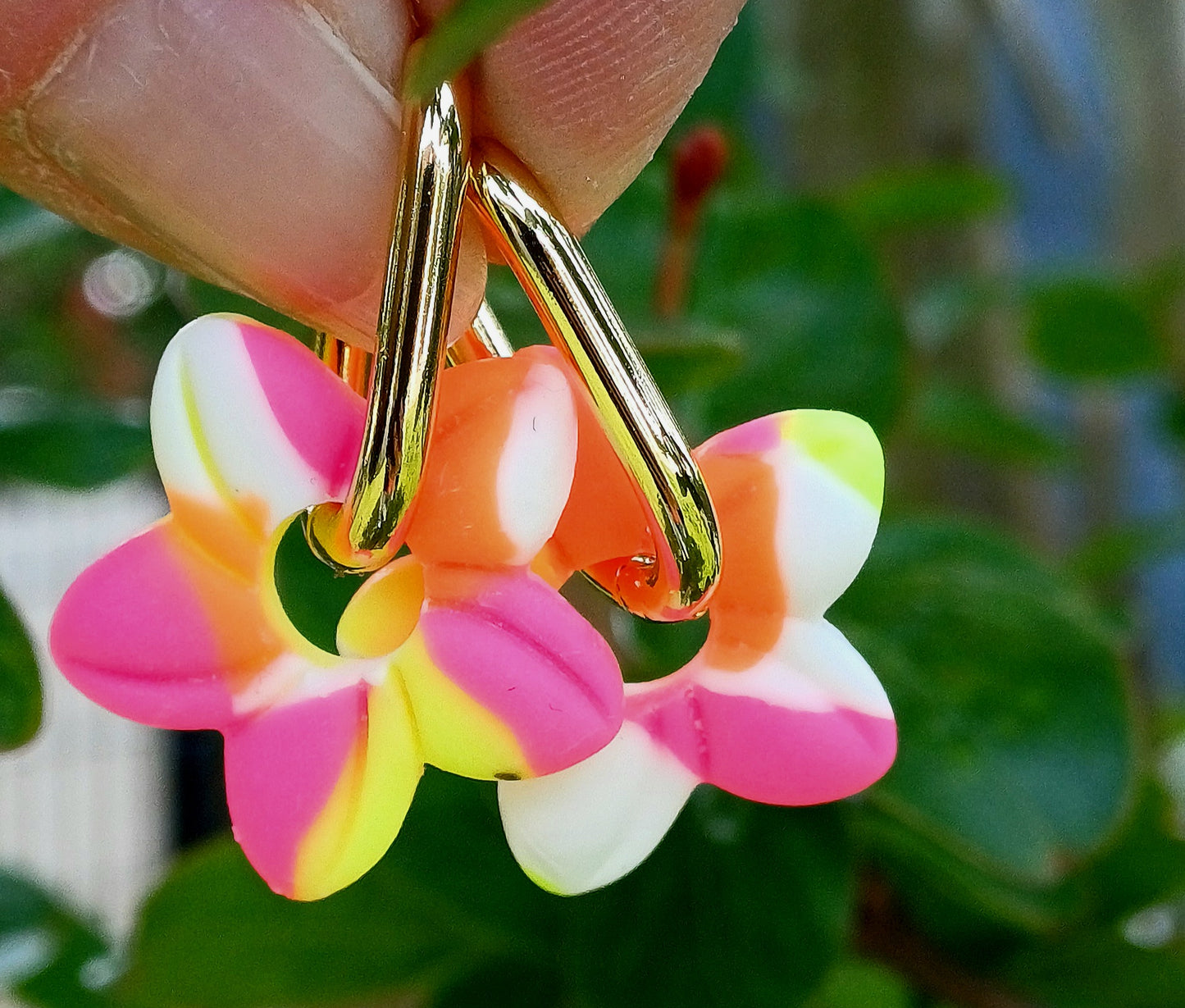 Boucles Sophie Fluo