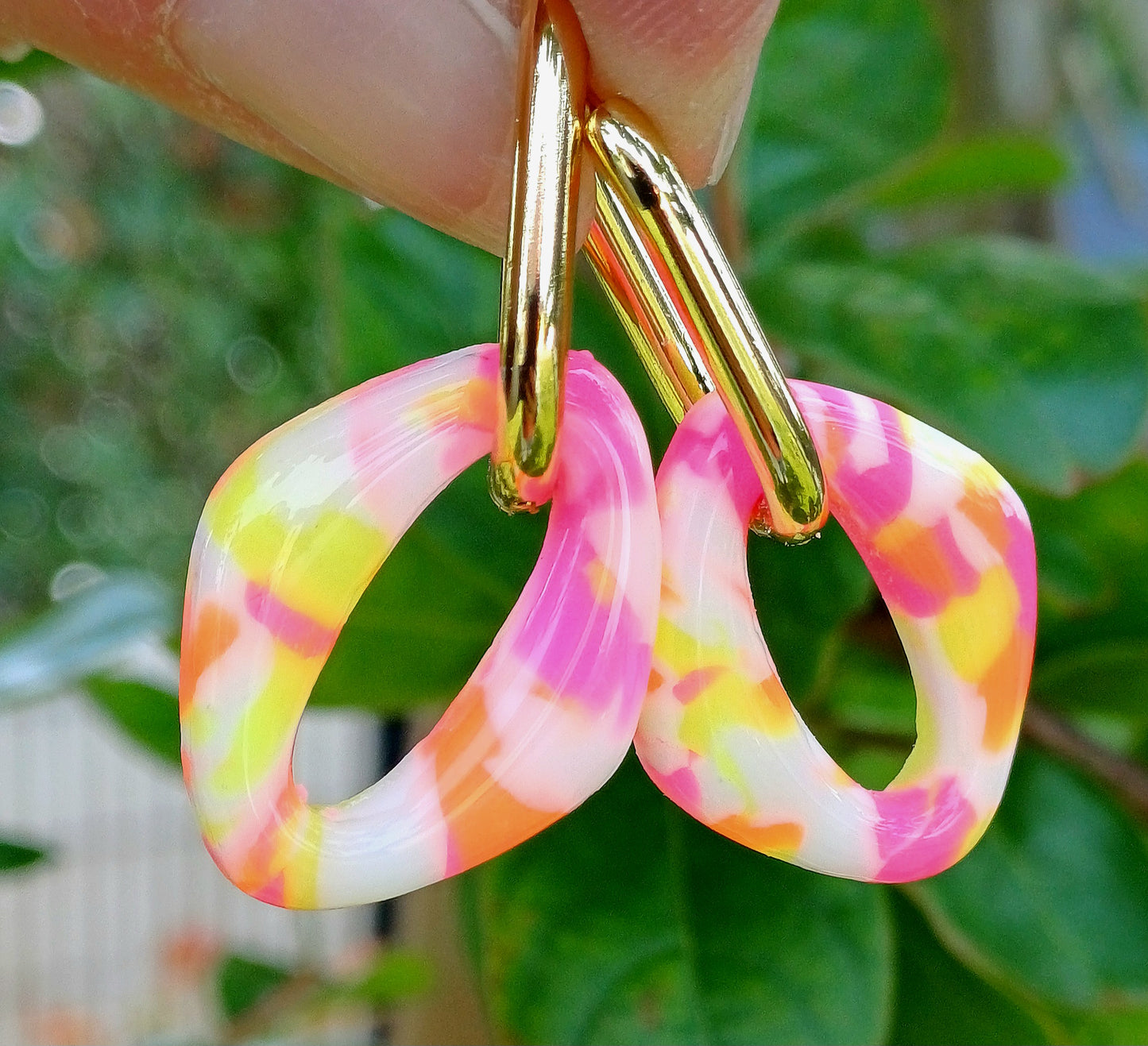Boucles Victoire Fluo(petite)