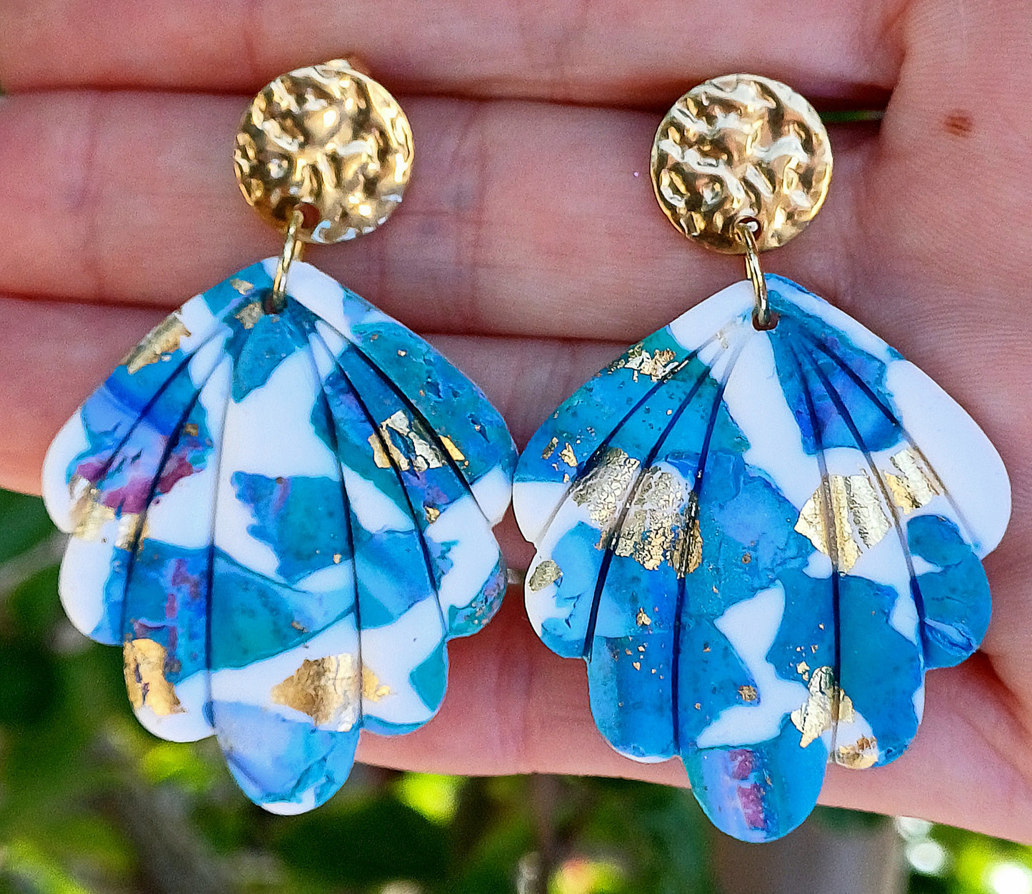 Boucles d'oreilles Alexia coquillages
